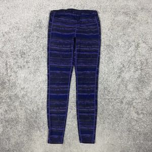Athleta Leggings Womens Small Purple 7/8 Abstract Print *Flaws